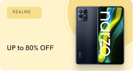 Realme – up to 80% off