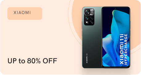Xiaomi – up to 80% off